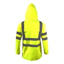HIGH VISIBILITY RAIN JACKET, YELLOW, "L", CE, LAHTI PROFİX CODE L4091303