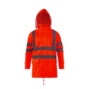 HIGH VISIBILITY RAIN JACKET, ORANGE, "M", CE, LAHTI PROFİX CODE L4091402
