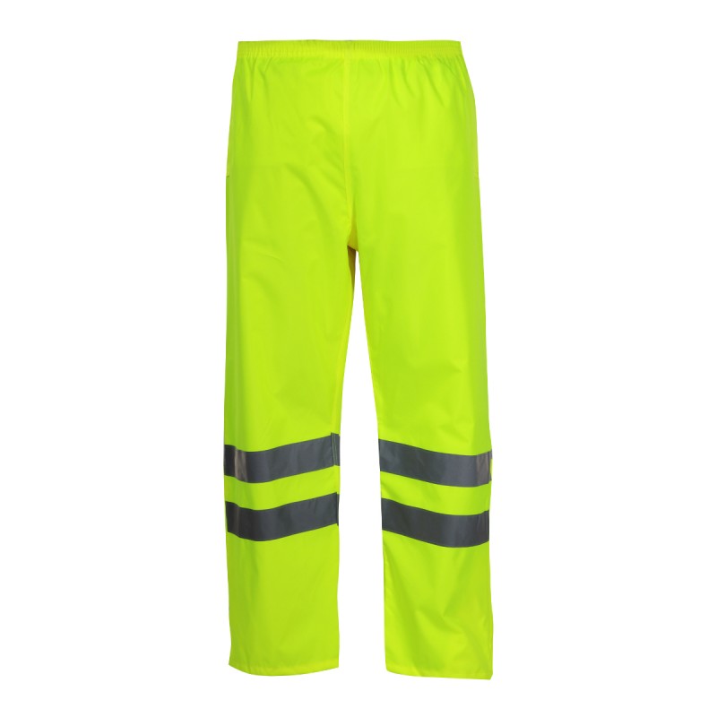 HIGH VISIBILITY RAIN PANTS, YELLOW, "XL", CE, LAHTI PROFİX CODE L4100804