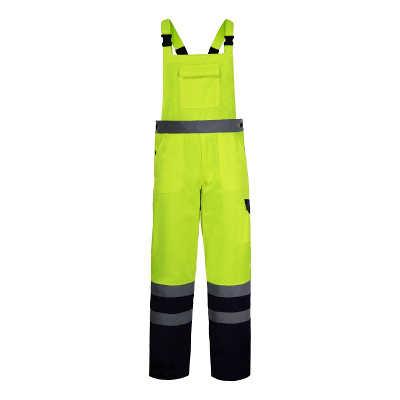 HIGH VIS. BIB PANTS YELLOW, "M", CE, LAHTI PROFİX CODE L4110502