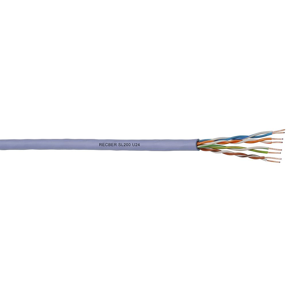 CAT 5 e U/UTP 4x2x24 AWG Şəbəkə Kabeli (305m) REÇBER