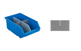 Separator for Plastic Storage Boxes grey A-400 HİPAŞ B-400