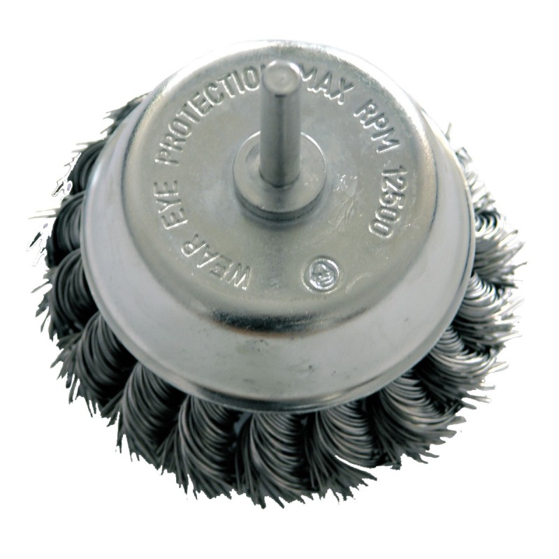 DAİRƏVİ TELLİ FIRÇA-FI=75 MM, 6 MM PROLINE 32457