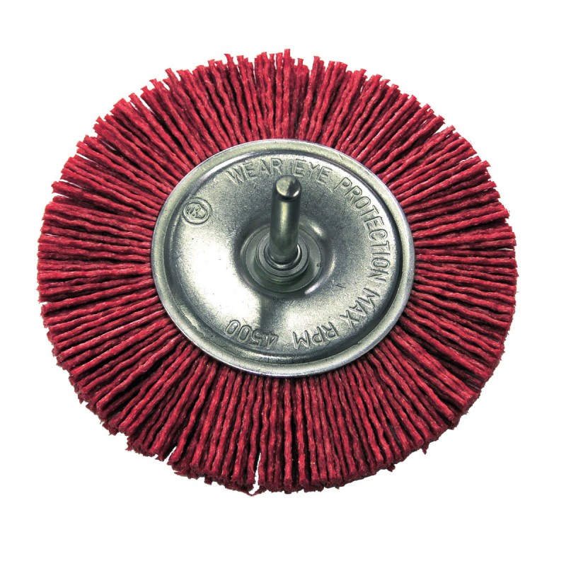 DAİRƏVİ TELLİ FIRÇA-FI=75 MM, 6 MM PROLINE 32907