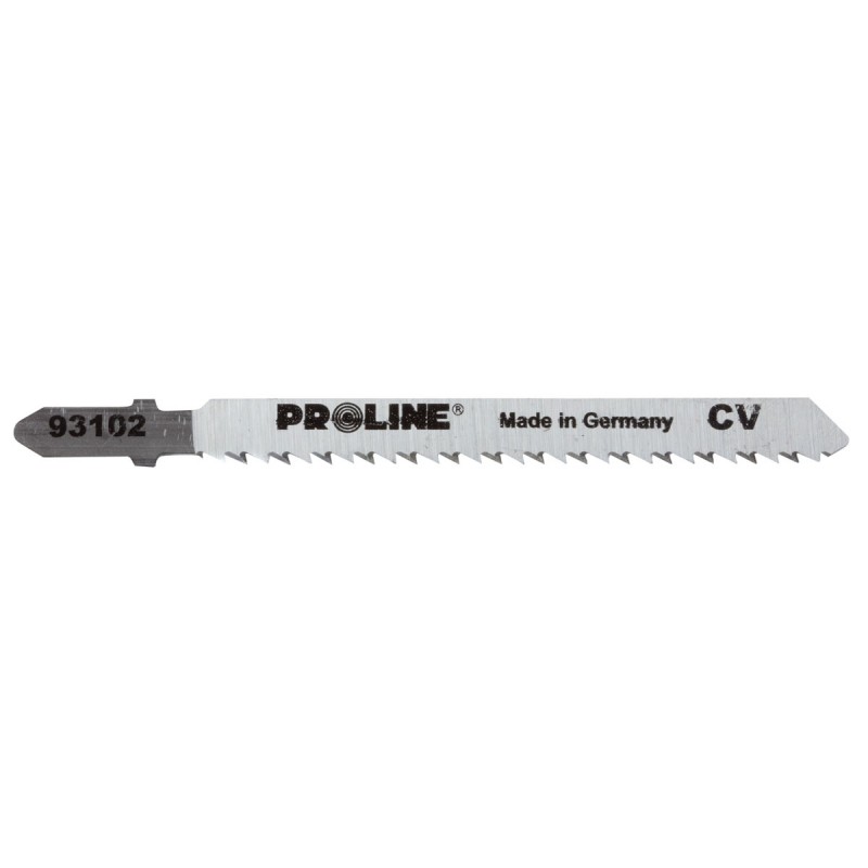 ПИЛЬНЫЕ ЛЕЗВИЯ ДЛЯ ЛОБЗИКА ДРОВА-РЕЗА T CV ЛАМИНАТ  100/75 10TPI 5 ШТ. PROLINE 93102