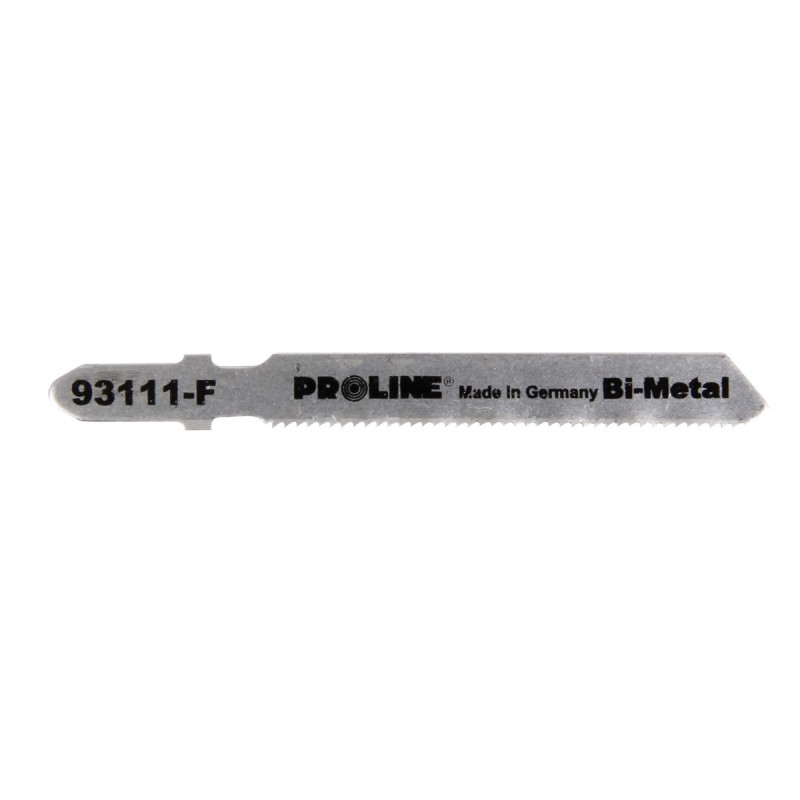 JIG SAW BLADE T BIMETALIC STRAIGHT 75/50 21TPI 5 PCS PROLINE 93111F
