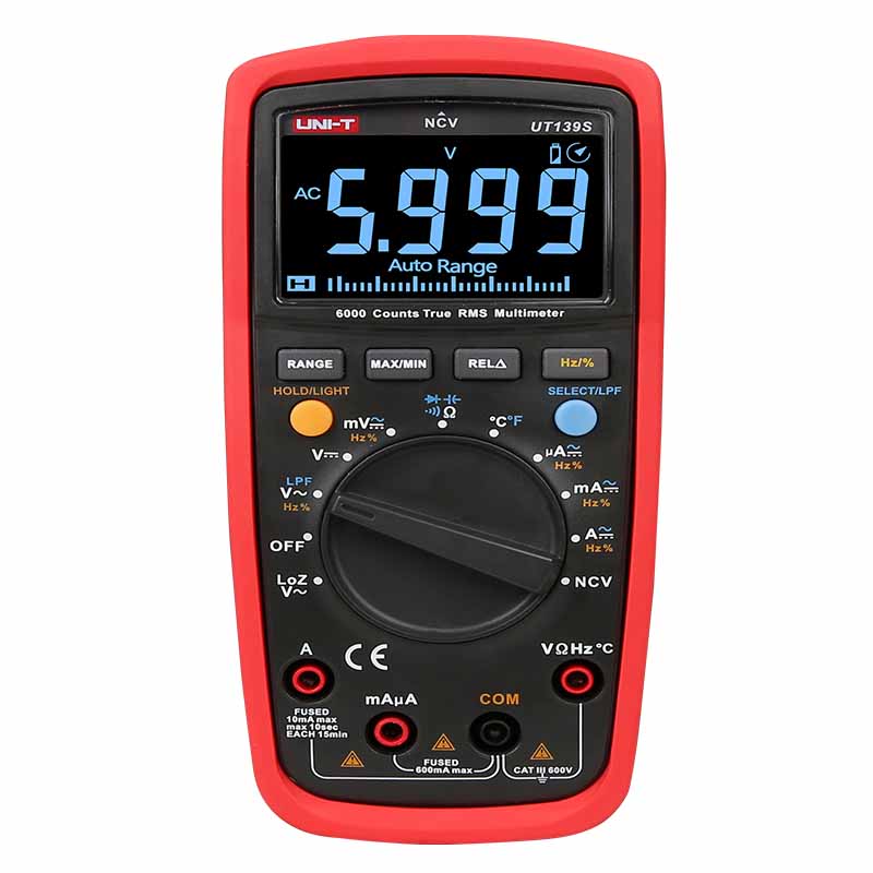 UT139S(EBTN) RMS Rəqəmsal Multimetr Standart UNI-TREND
