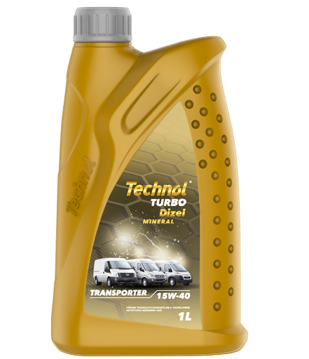 Technol Turbodiesel Transporter Mühərrik Yağı 15W-40 1-Litr 