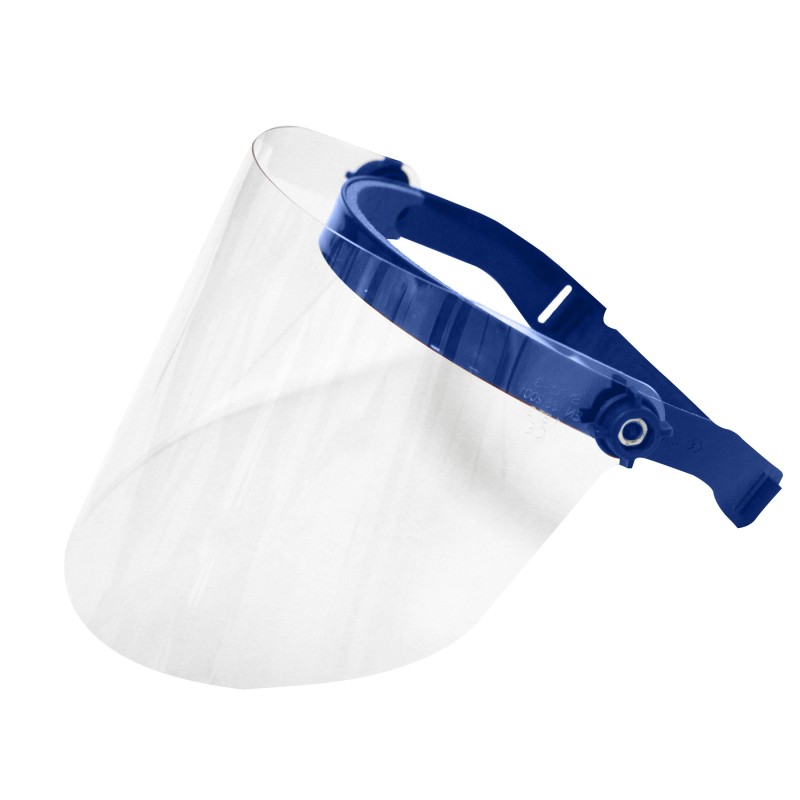 SAFETY MASK POLYCARBONATE, WITH RUBBER, CE,  LAHTI  L1520100