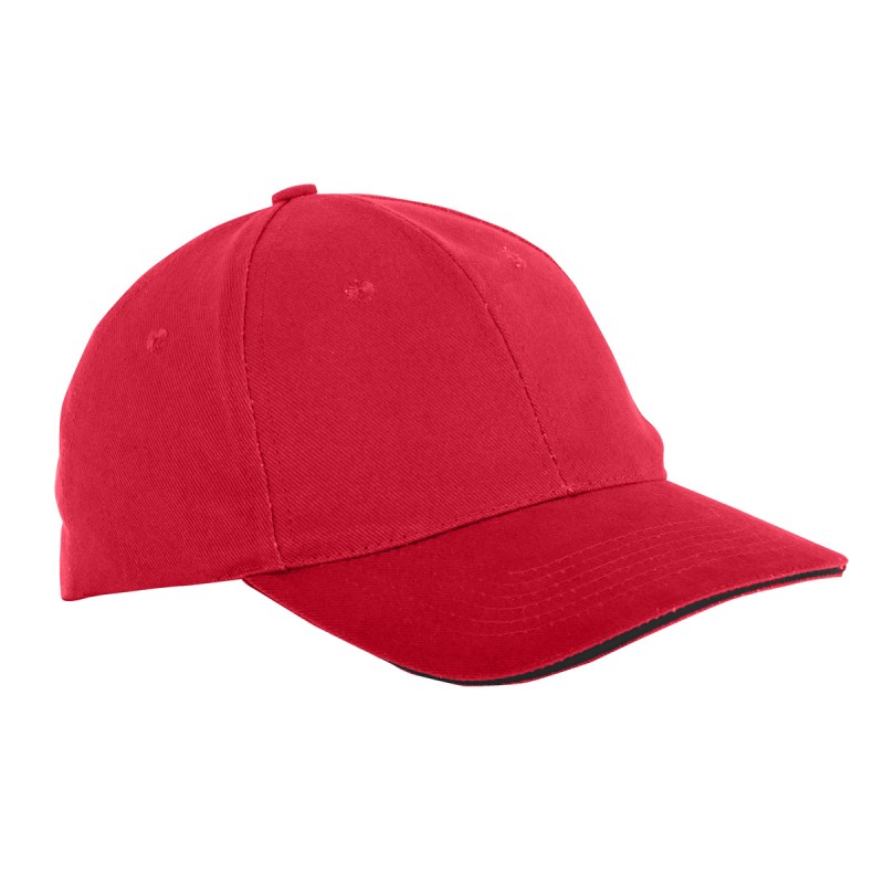 BASEBALL CAPS, RED, LPCD1CU, 12PCS, CE, LAHTI PROFİX CODE L1813300