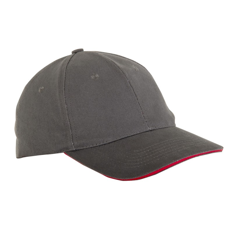 BASEBALL CAPS, GREY, LPCD1SU, 12PCS, CE, LAHTI PROFİX CODE L1814300