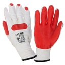 GLOVES LATEX RED-WHITE L210910P, CARD, "10", CE, LAHTI PROFİX CODE L210910K