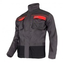 JACKET GRAPHIT-ORANGE, 190G/M2, "M (50)", CE, LAHTI PROFİX CODE L4040450