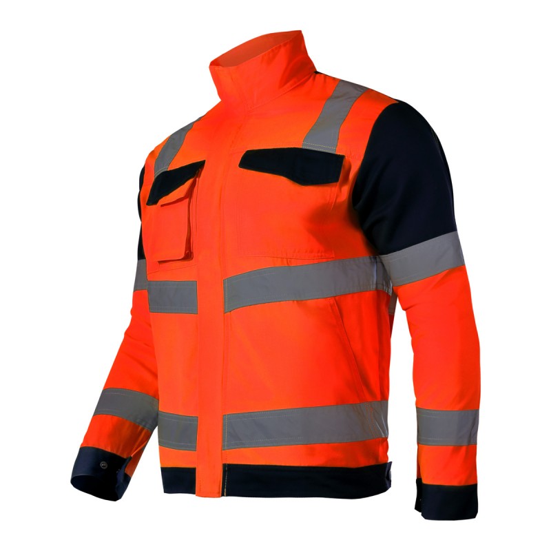 HIGH VIS. JACKET ORANGE 'PREMIUM', "M", CE, LAHTI PROFİX CODE L4091102