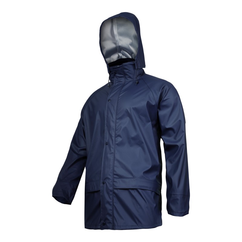 RAIN JACKET PU, NAVY, "2XL", CE, LAHTI PROFİX CODE L4091705