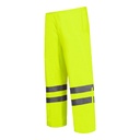 HIGH VISIBILITY RAIN PANTS, YELLOW, "2XL", CE, LAHTI PROFİX CODE L4100805