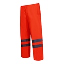 HIGH VISIBILITY RAIN PANTS, ORANGE, "L", CE, LAHTI PROFİX CODE L4100903