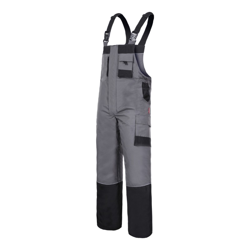 BIB PANTS, PADDED, GREY, "2XL", CE, LAHTI PROFİX CODE L4110805