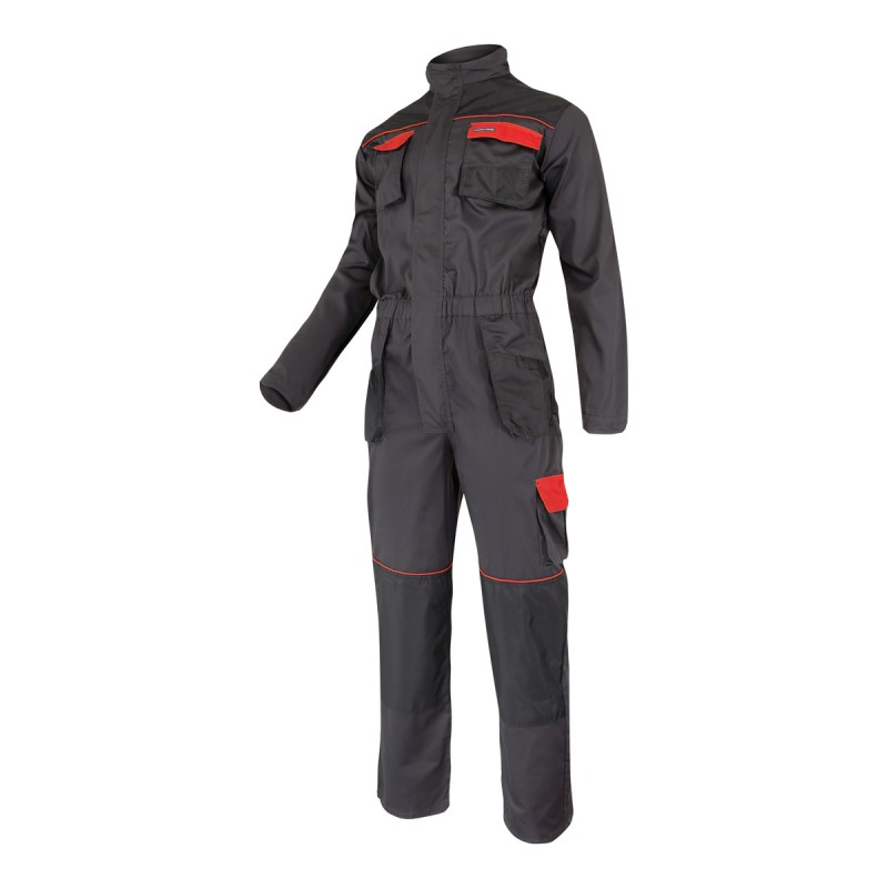 COVERALL GRAPHITE-ORANGE, 190G/M2, "XL (54)", CE, LAHTI PROFİX CODE L4150154