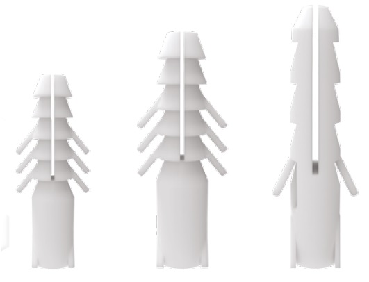 8mm Plastik Dübel  Made 003