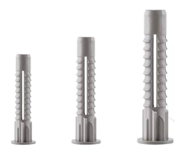 8mm Plastik Kərpic boşluq Dübel  Made 007