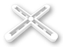 4mm  Plastik Kres (+) kafel ücün 1paket-500ədəd  Made 025
