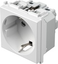 РОЗЕТКА ЗАЗЕМЛЕННЫЙ+KS  TEM  VM10PW-P