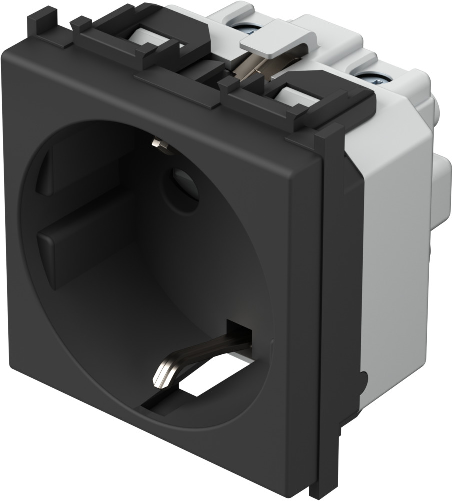 SOCKET SCHUKO+KS  TEM  VM10SB-P