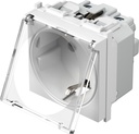 РОЗЕТКА ЗАЗЕМЛЕННЫЙ+KS+КРЫШКА   TEM  VM11PT-P