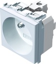 РОЗЕТКА ФРАНЦУЗСКИЙ+KS  TEM  VM40PW-P