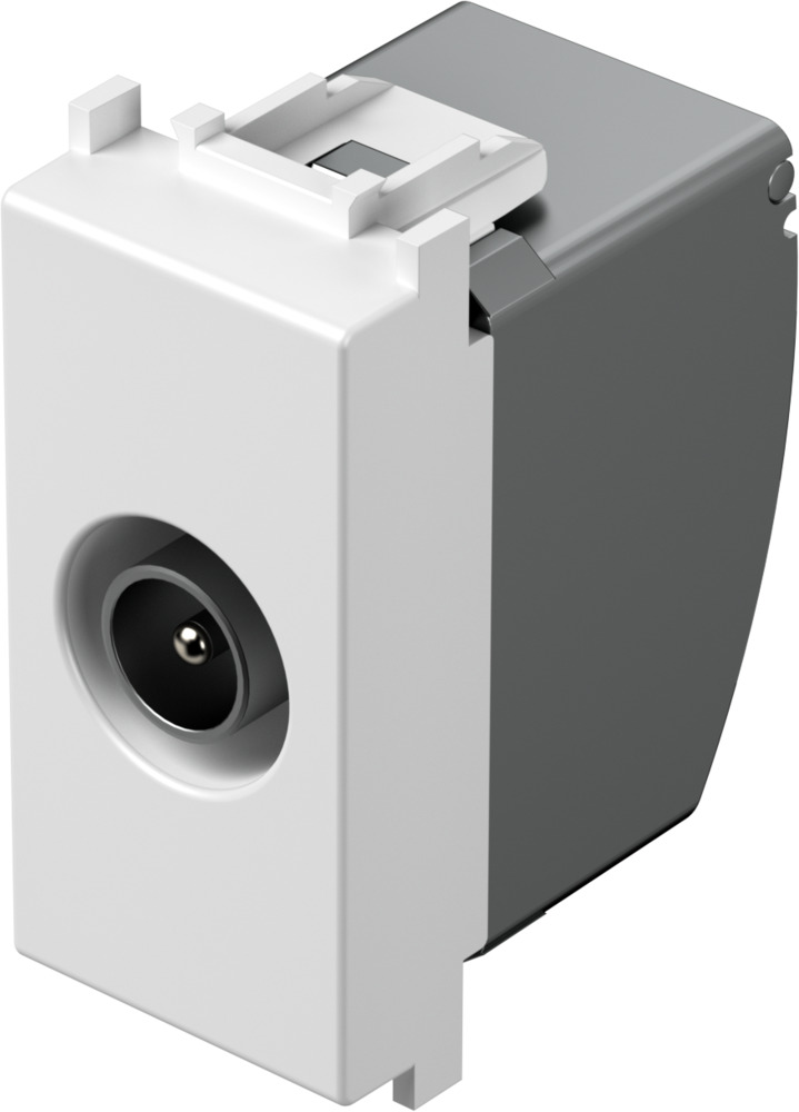 SOCKET TV TROUGHPASS  TEM  KM12PW-P