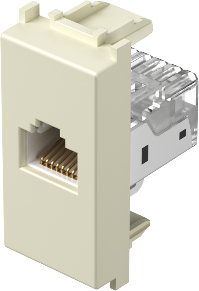 RAZETKA CAT5e KS  TEM  KM37IW-P