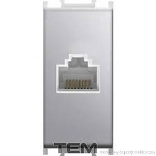 RAZETKA CAT6 SCH KS  TEM  KM39ES-U