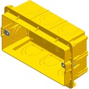 КОРОБКА ПРЯМОУГОЛЬНАЯ ДЛЯ КИРПИЧНЫХ СТЕН  TEM  DM40-P