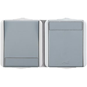 SOCKET SCH+SWITCH 2WAY HORIZ S  TEM  CF16GY-U