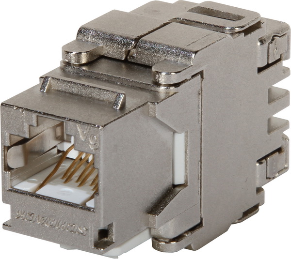КОННЕКТОР KS CAT6a крепежный переходник  TEM  KA17-U