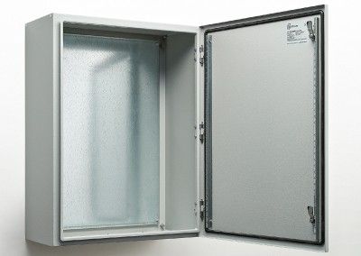 1200x900x250  Metal Elektrik Qutuları Tək Qapılı  IP65  RAL7035  TEMP TME1209025