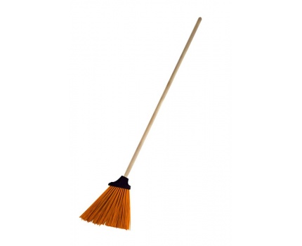 GARDEN PLASTIC BRUSH WITH HANDLE ORANGE PROFIX 32061