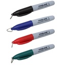 MİNİ SİLİNMƏYƏN MARKER, 4 ƏDƏD (QARA, GÖY, QIRMIZI, YAŞIL) PROLINE 38041