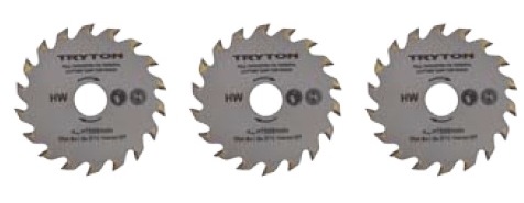 TPW500K ÇOX FUNKSİYALI MİŞAR ÜÇÜN  KƏSİCİ DİSK DƏSTİ TCT 54.8X11.1MM-3 ƏDƏD PROFİX KOD EATPW02