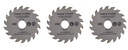 SET OF CUTTING SAWS TCT 54.8X11.1MM FOR TPW500K - 3 PCS PROFİX CODE EATPW02