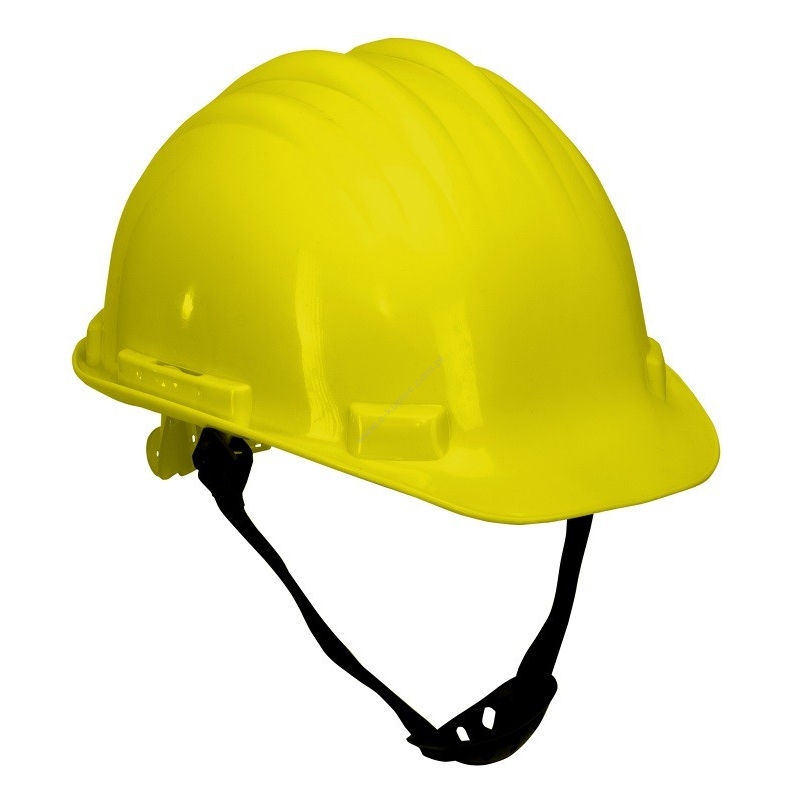 SAFETY HELMET, YELLOW, CAT. II, CE, LAHTI L1040102