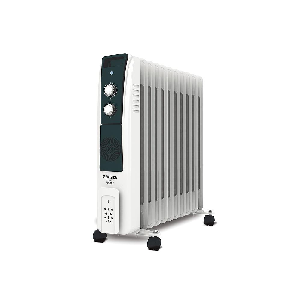 11 Fin 2500W Electric oil heater Radiator Quicks Q-4230/11/F