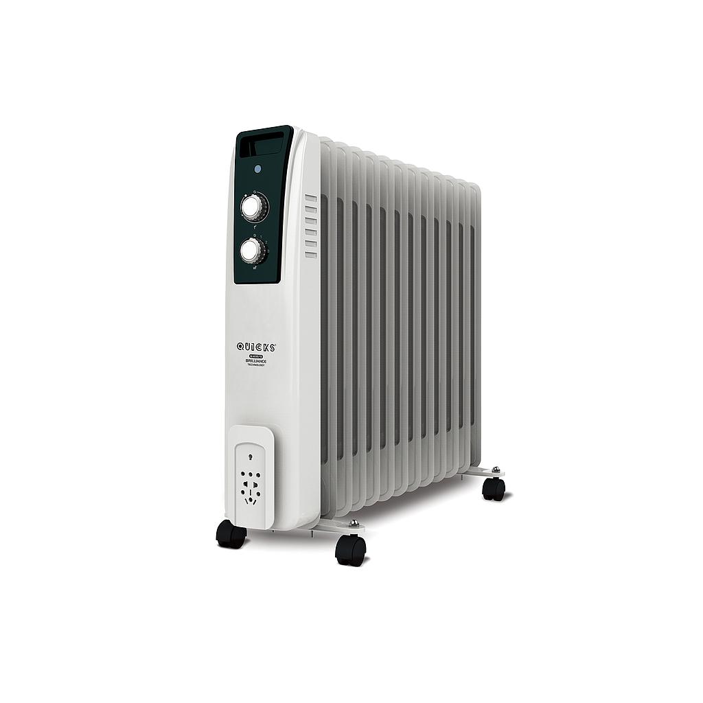 13 Fin 2500W Electric oil heater Radiator Quicks Q-4230/13