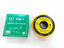 *Kabel işarələmə GM-1 Strip tip BANDEX / 3.5-7mm TWEMPZ-10285