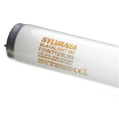 *Floresan ampul F18W/24 BL 368 BLACKLIGHT 590X26mm SYLVANİA