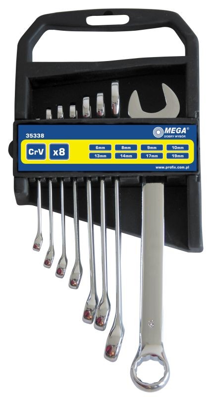 COMBINATION WRENCH SETS - DIN 3113, 12 PCS  6-22 MM code:35342