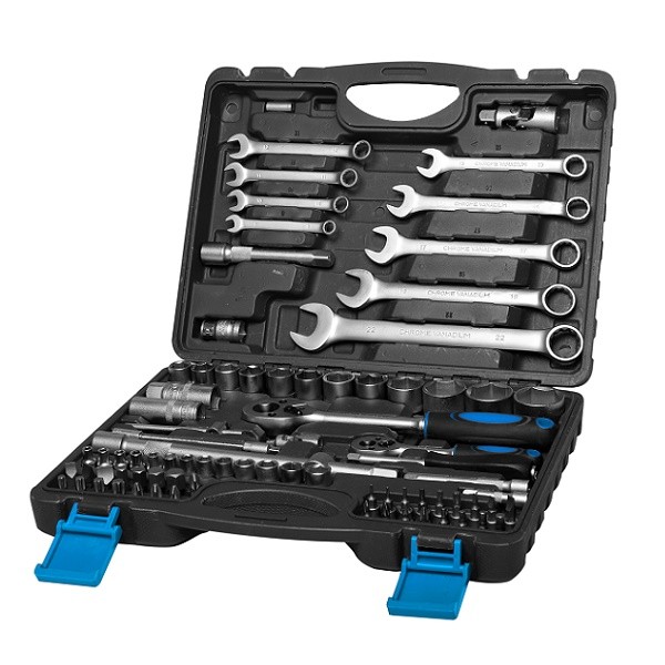 82 PC TOOL SET 1/2" AND 1/4" DRIVE 4-32MM code: 58082