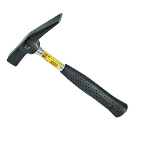 MASONS HAMMER R-TYPE W/METAL HANDLE, BLACK RUBBER GRIP, GS APROVAL code:12213