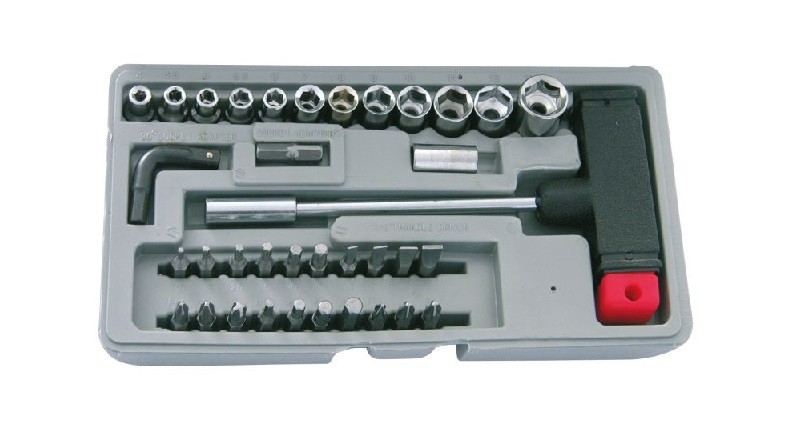 T-HANDLE WITH BITS 36PCS SET code:10036